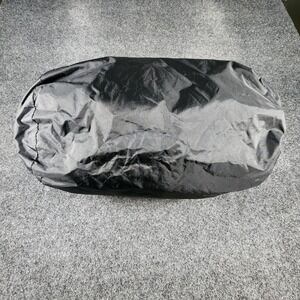 REI Recreational Equipment Inc Stuff Sack Black Nylon Drawstring Bag Made in USA